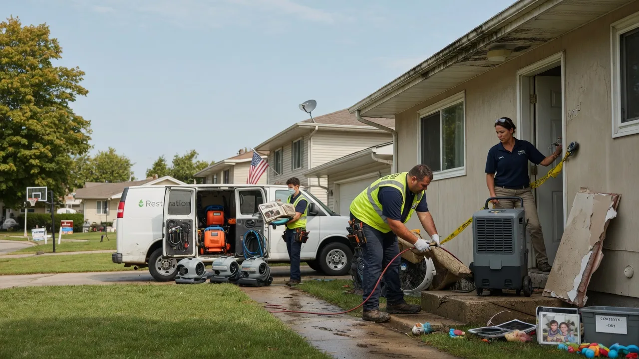 Water Damage Restoration in Port Jefferson, OH near me